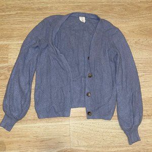 Light blue cardigan